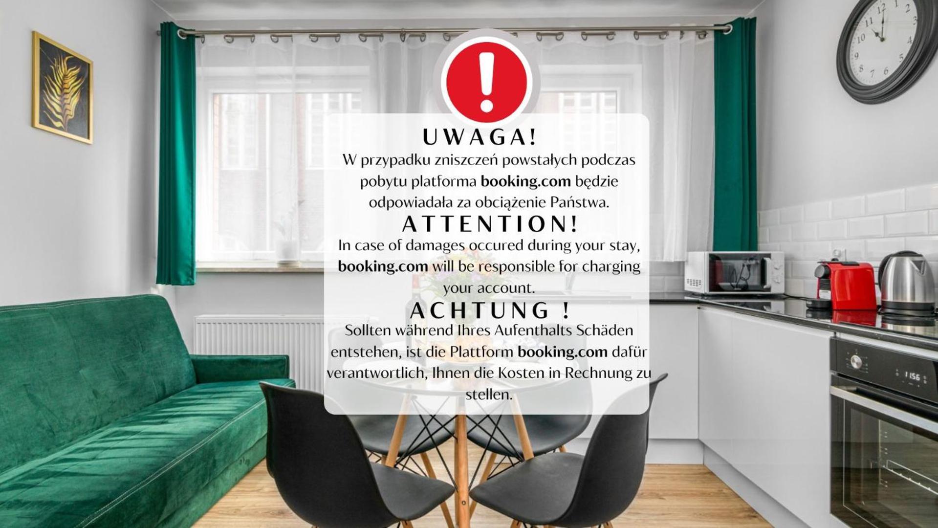 Relax Apartments - Gdansk Central & Parking Экстерьер фото